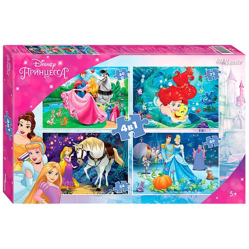 Пазл Puzzle 4в1 Принцессы Disney Step Puzzle 92316