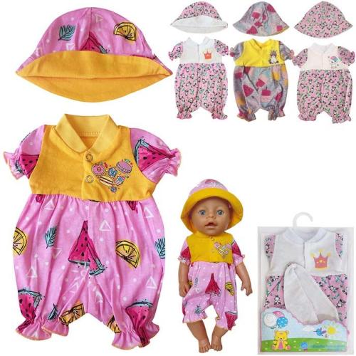 Одежда для кукол Песочник со шляпкой Колибри 107 фото 2