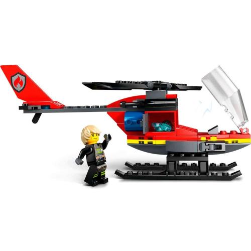 Конструктор Lego City 60411 Пожарно-спасательный вертолет фото 5