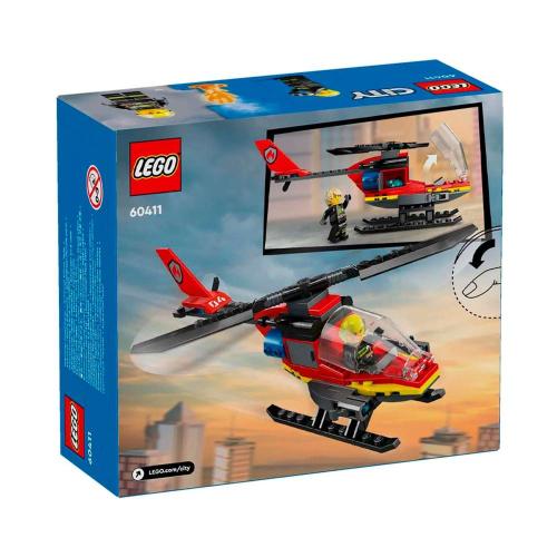 Конструктор Lego City 60411 Пожарно-спасательный вертолет фото 11