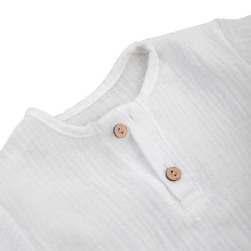 Комплект летний для мальчика рубашка шорты Муслин KiDi 921.650(Мс)-78 светло-бежевый фото 2