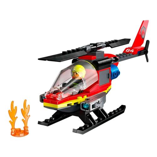 Конструктор Lego City 60411 Пожарно-спасательный вертолет фото 8