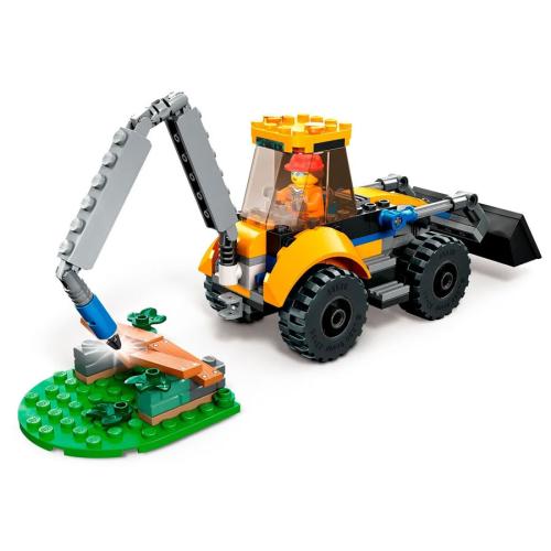 Конструктор Lego City 60385 Строительный экскаватор фото 4