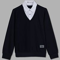 Рубашка обманка школьная Deloras G71375