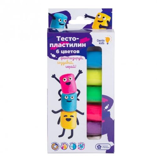 Набор для детской лепки Тесто-пластилин 6 цветов Dream Makers TA1090 фото 2