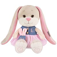 Мягкая игрушка Зайка Лин в Сине-Розовом Платье 20 смJack&Lin JL-02202313-20