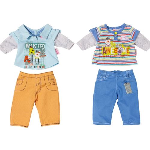 Стильная одежда для куклы мальчика Baby Born Zapf 822-197