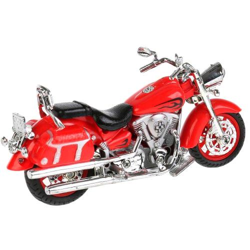 Металлический мотоцикл Крузер Технопарк ZY086080-R фото 2