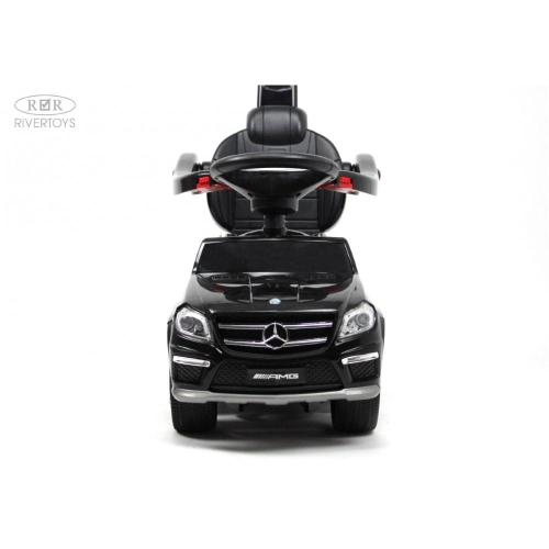 Детский толокар Mercedes-Benz GL63 RiverToys A888AA-M чёрный фото 6