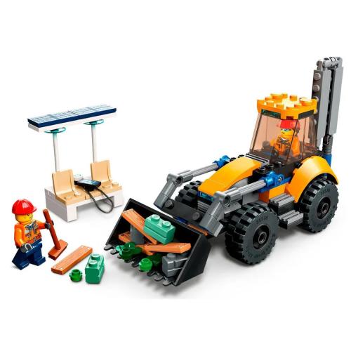Конструктор Lego City 60385 Строительный экскаватор фото 2