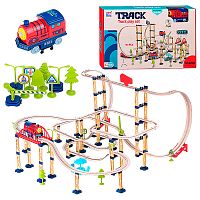 Трек Железнодорожный Junfa Toys 89982