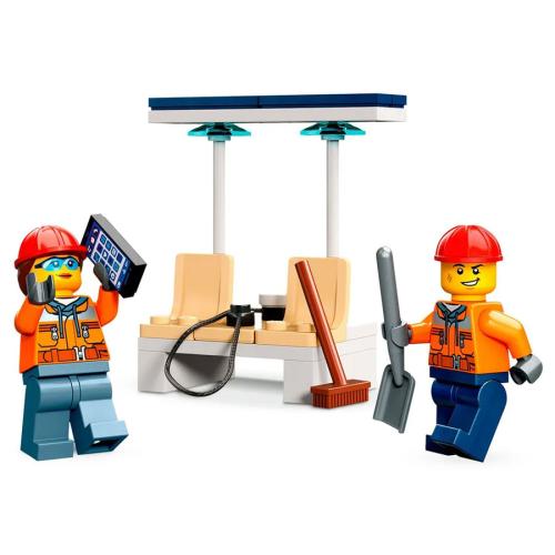 Конструктор Lego City 60385 Строительный экскаватор фото 6