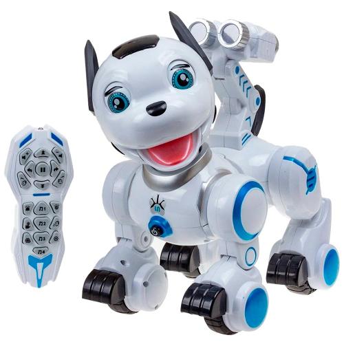 Робот собака Новый Дружок радиоуправляемый сенсорные датчики свет звук Zhorya ZYB-B2856N-1
