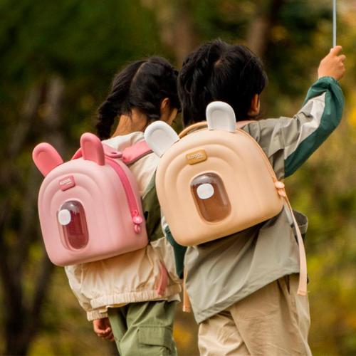 Рюкзак с ушками водонепроницаемый Koool Next K52 бежевый фото 3