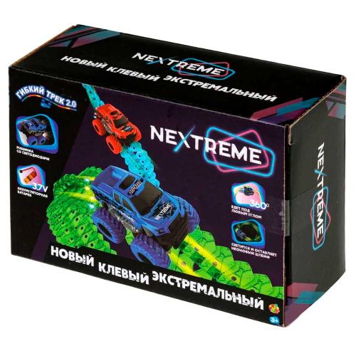 Внедорожник для гибкого трека Nextreme 1toy Т23880 синий фото 3