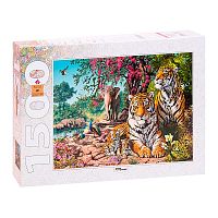 Пазл Puzzle 1500 Тигры Step Puzzle 83054