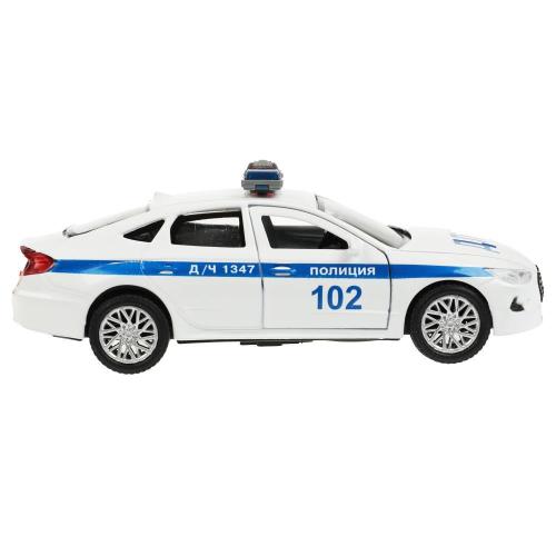 Коллекционная машинка Hyundai Sonata Полиция Технопарк SONATA-12POL-WH фото 2