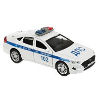 Коллекционная машинка Hyundai Sonata Полиция Технопарк SONATA-12POL-WH