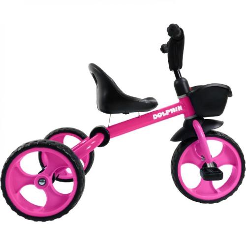 Детский трёхколёсный велосипед Dolphin Maxiscoo MSC-TCL2301PK розовый фото 3