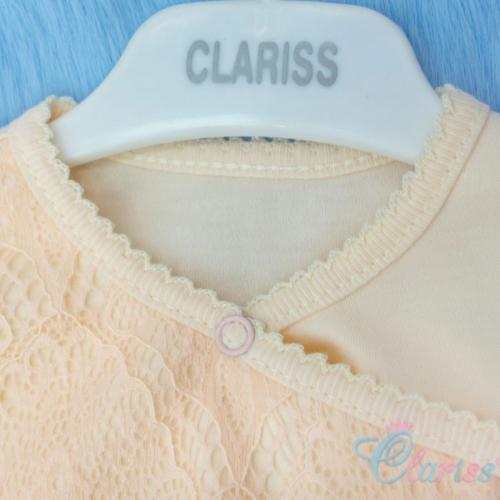Комбинезон с кружевом и фатиновой юбочкой Clariss 801 фото 3