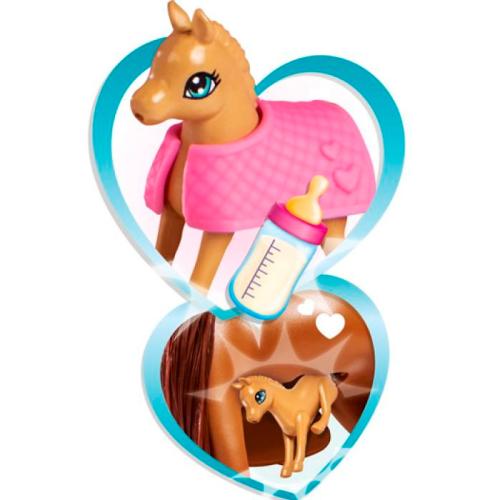 Кукла Еви 12 см Набор с беременной лошадкой Simba 5733487 фото 5