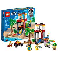 Конструктор Lego City 60328 Пост спасателей на пляже