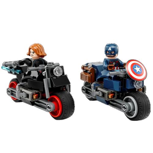 Конструктор Lego Super Heroes 76260 Черная вдова и Капитан Америка на мотоциклах