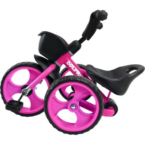 Детский трёхколёсный велосипед Dolphin Maxiscoo MSC-TCL2301PK розовый фото 6