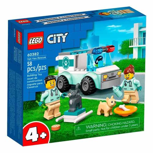 Конструктор Lego City 60382 Ветеринарный фургон фото 4