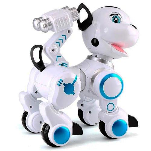 Робот собака Новый Дружок радиоуправляемый сенсорные датчики свет звук Zhorya ZYB-B2856N-1 фото 2
