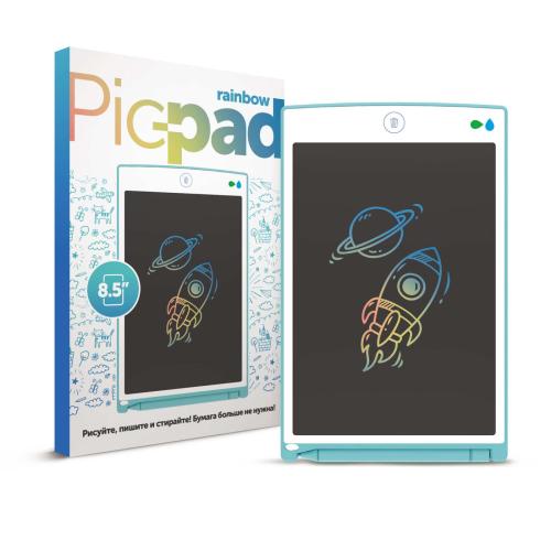 Планшет для рисования Pic-Pad Blue Rainbow с ЖК экраном Назад к истокам PPBLUE